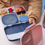 Sada krabiček Snack tubs 3ks - modré