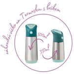 Náhradné viečko pre Termosku na pitie so slamkou - emerald forest