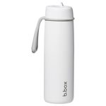 Nerezová termofľaša so slamkou 690 ml - white out