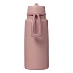 Nerezová termolahev s brčkem 1l - berry smoothie