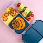 Náhradní sendvičové víčko na Svačinový box velký - indigo rose