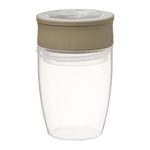 360° netekoucí učící hrneček 250 ml - béžový