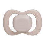 Dudlíky silikonové 0-6m, 2ks - blush/latte
