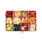 Snackle Box krabička na svačinu 1368 ml - růžová