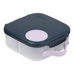 Svačinový box střední + Sport lahev 600 ml - indigo/růžová