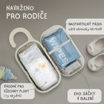 Prebaľovací organizér 3v1 - ružový