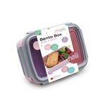 Bento Box krabička na svačinu 880 ml - růžová