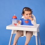 Hrnček so slamkou 240 ml - Superman | b.box
