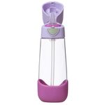 Svačinový box střední + Lahev s brčkem 600 ml - set sugar plum
