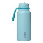 Nerezová termolahev s brčkem 1l - lagoon