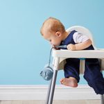 Hrnček so slamkou 240 ml + Univerzálny silikónový pásik - set modrý