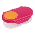 Box na občerstvenie malý - ružová/oranžová