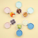 Sada krabiček Snack tubs 3ks - modré