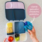 Box na občerstvenie veľký - broskyňa