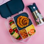 Náhradní sendvičové víčko na Svačinový box velký - indigo rose