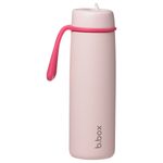 Nerezová termofľaša so slamkou 690 ml - pink paradise