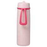 Nerezová termofľaša so slamkou 690 ml - pink paradise