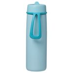 Nerezová termolahev s brčkem 690 ml - lagoon