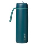 Nerezová termolahev s brčkem 690 ml - sea glass