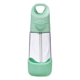 Fľaša na pitie so slamkou 450 ml - spearmint