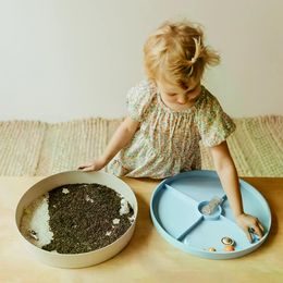 Senzorická antistresová mandala pro děti, duhová