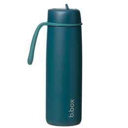 Nerezová termolahev s brčkem 690 ml - sea glass