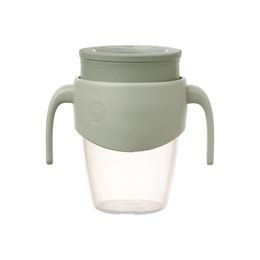 360° netekoucí učící hrneček 250 ml - zelený