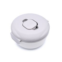Bento krabička na šalát a desiatu 1600 ml - sivá