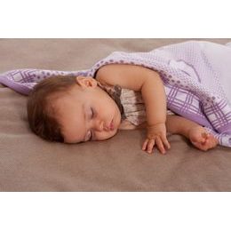 Dětská deka se jménem a údaji o miminku AUTO