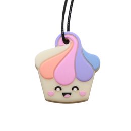 Uklidňující přívěsek Cupcake, pastelový