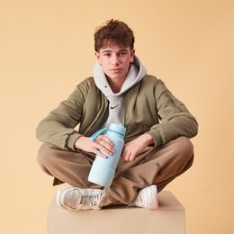 Svačinový box střední - emerald forest