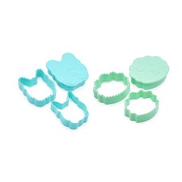 Vykrajovátko na sendviče 3v1, 2 ks - buldoček/ dinosaur