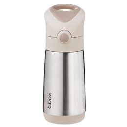 Termoska na pití s brčkem 350 ml - béžová