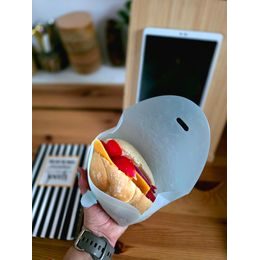 Silikónové vrecko na sendvič - modré