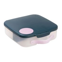 Svačinový box velký - indigo/růžový