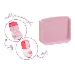 Náhradný rozdeľovač pre Box na občerstvenie veľký/stredný - flamingo fizz