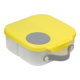Svačinový box střední - žlutý/šedý