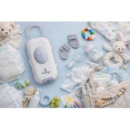 Detská kefa na kúpanie s hubkou - modrá