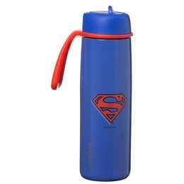 Nerezová termofľaša so slamkou 690 ml - Superman | b.box