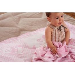 Dětská deka se jménem a údaji o miminku AUTO