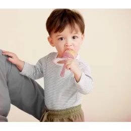 Desiatový box stredný + Mini krabička na desiatu - set ružový