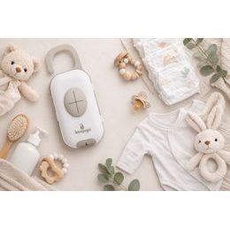 Detská kefa na kúpanie s hubkou - modrá