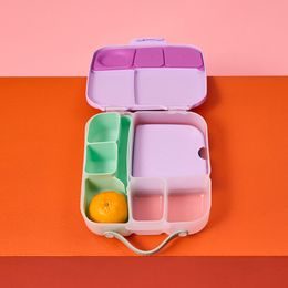 Bento krabička na šalát a desiatu 1600 ml - ružová