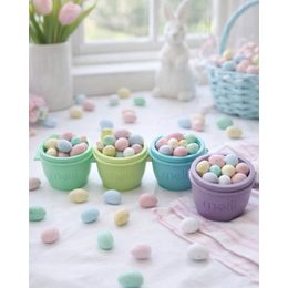 Silikonové kelímky na potraviny Snap&Go 118 ml - 4ks - Luxe pastelové