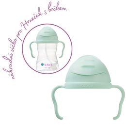 Náhradné veľké viečko pre Hrnček so slamkou - GELATO pistáciový