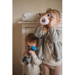 Sport lahev na pití 600 ml - modrá/zelená