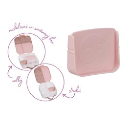 Náhradný rozdeľovač pre Box na občerstvenie veľký/stredný - blush crush