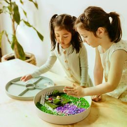 Senzorická antistresová mandala pro děti, duhová