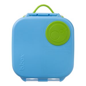 Svačinový box střední - modrý/zelený