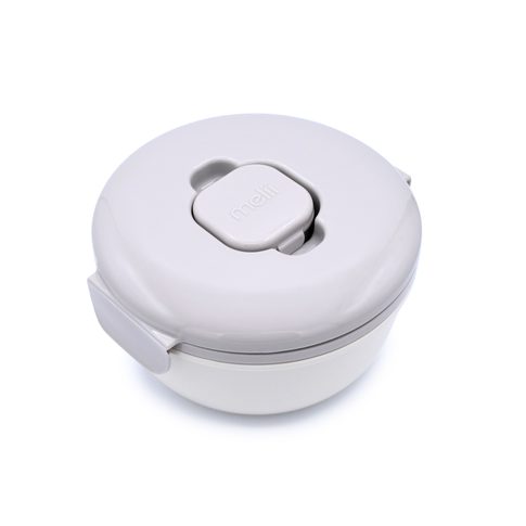 Bento krabička na šalát a desiatu 1600 ml - sivá